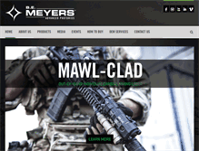 Tablet Screenshot of bemeyers.com